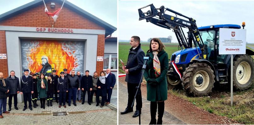 Oddali do użytku drogę, staw i wyremontowaną strażnicę
