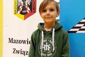 Mateusz Strus mistrzem Mazowsza w szachach szybkich młodzików