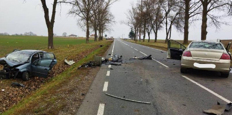 Tragedia na drodze pod Skrzeszewem