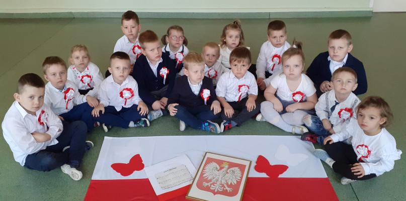 Przedszkolaki pamiętały o Narodowym Święcie Niepodległości