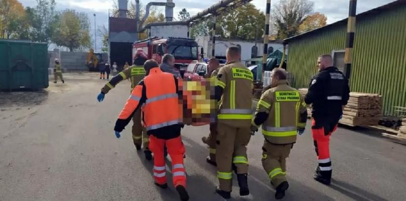 Koszmarny wypadek w tartaku! Listwa przebiła 22-latkę na wylot