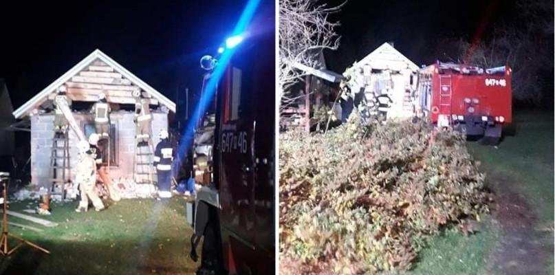 Wichura nad powiatem. 20 interwencji straży pożarnej.