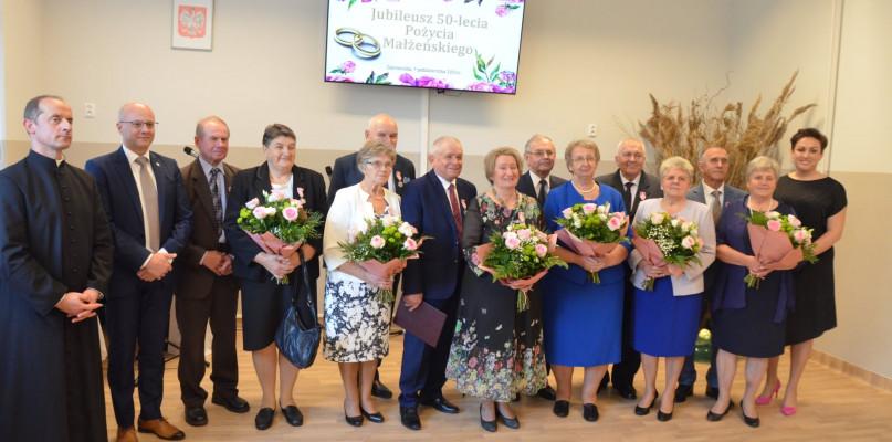 Małżonkowie z gminy Sokołów Podlaski świętowali Złote Gody