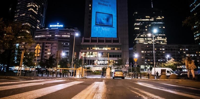 Ogromne okna na Warszawę - animacja w centrum stolicy