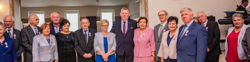 Pary małżeńskie z miasta świętowały Złote Gody