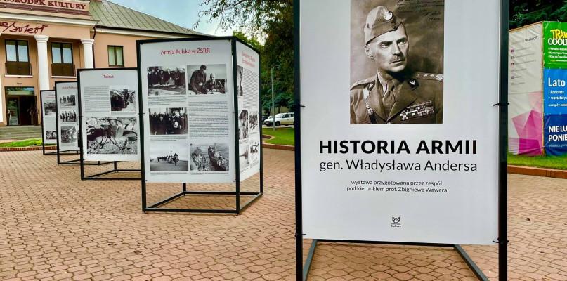 Plenerowa wystawa o historii armii gen. Władysława Andersa