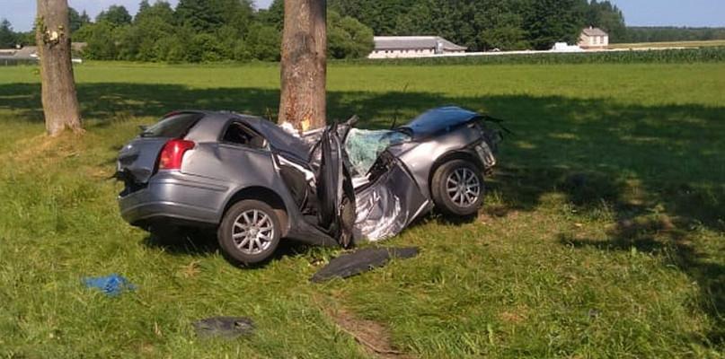 27-letni kierowca zginął na miejscu