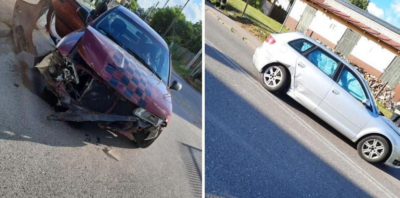 Nie ustąpił pierwszeństwa, 16-latka odwieziono do szpitala
