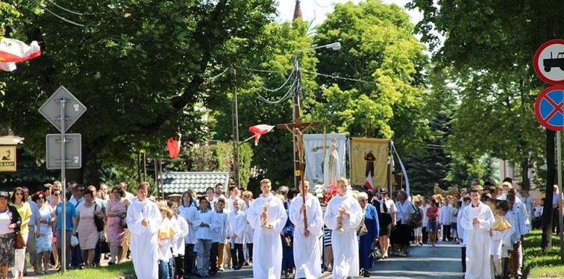 Boże Ciało w Sokołowie. Procesja ulicami miasta, ale ze zmianami.