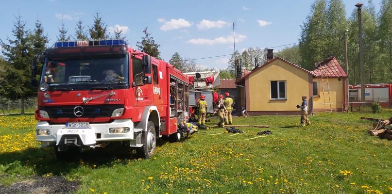 W pożarze domu w Trzcińcu Dużym zginął 90-latek