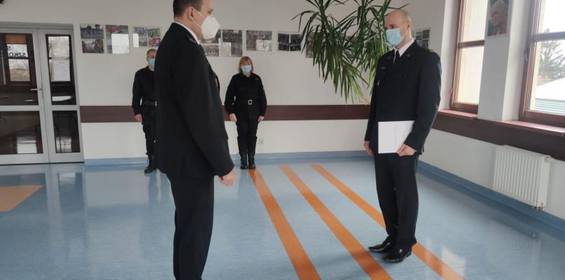 Personalna zmiana u sokołowskich strażaków