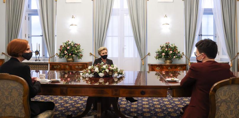 Licealiści z SLO na debacie w Pałacu Prezydenckim