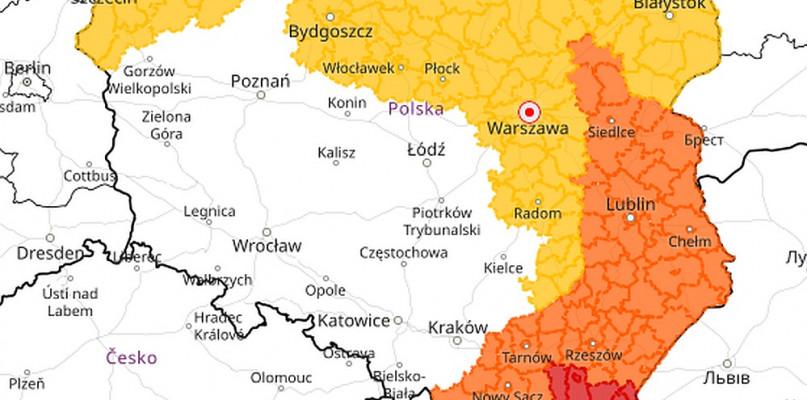 UWAGA! W poniedziałek w naszym powiecie może spaść ponad 20 cm śniegu!