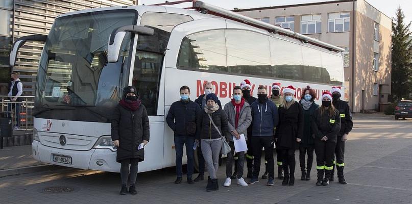 Podczas mikołajkowej akcji w Sokołowie zebrano ponad 17 litrów krwi