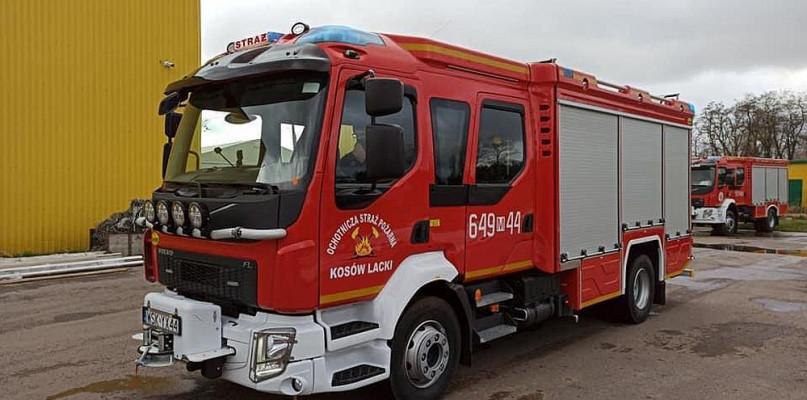 OSP Kosów Lacki odebrała nowy wóz strażacki