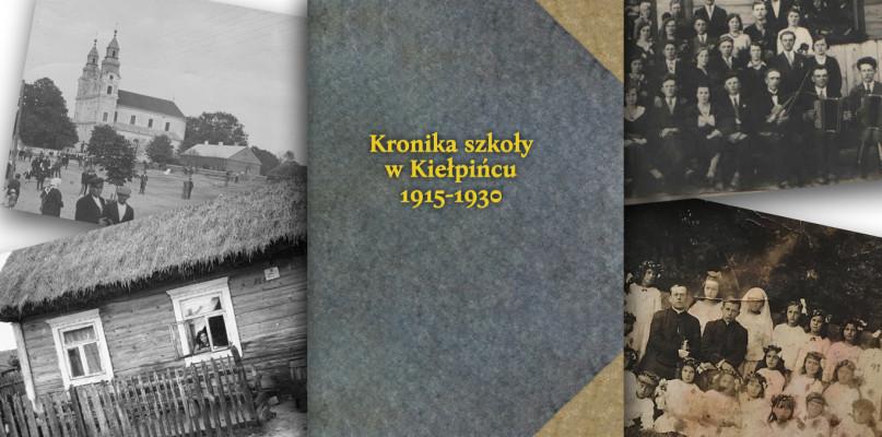 Kronika szkolna sprzed 100 lat - unikatowa historia z Kiełpińca