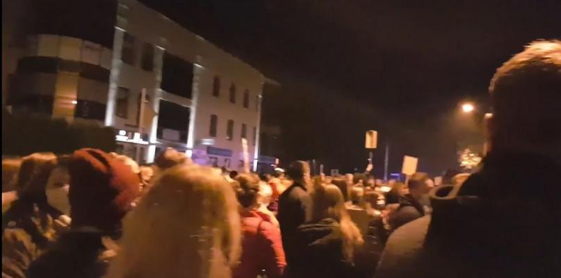 W Sokołowie też protestowali przeciwko wyrokowi Trybunału Konstytucyjnego