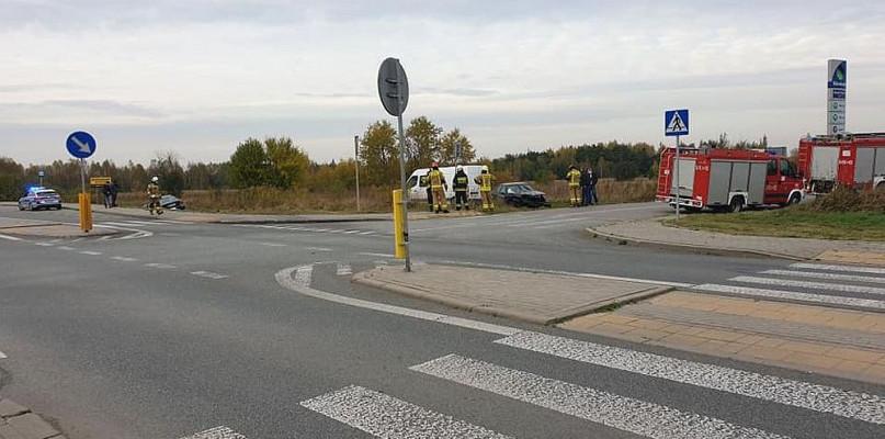 Kierowca skody nie ustąpił pierwszeństwa