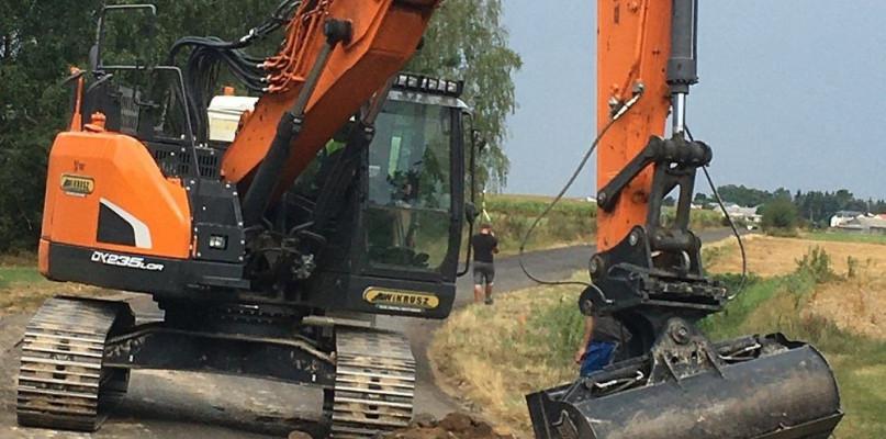 Trwa budowa drogi powiatowej z Sokołowa do Włodek