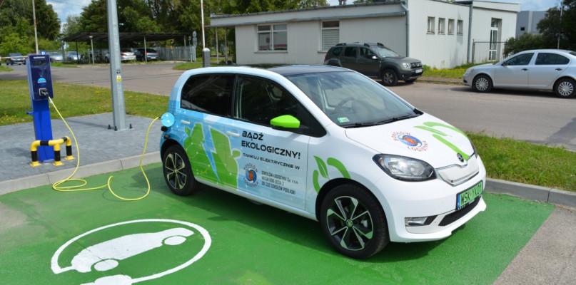 W Sokołowie powstała pierwsza stacja do ładowania aut elektrycznych