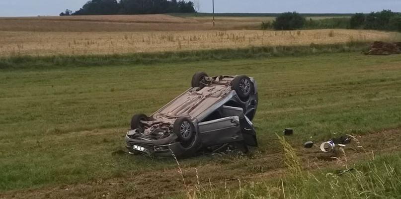 Tak zakończył się rajd kompletnie pijanego kierowcy...