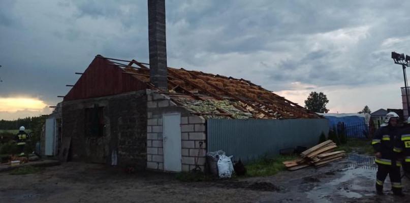 Kolejna silna nawałnica przeszła nad powiatem sokołowskim