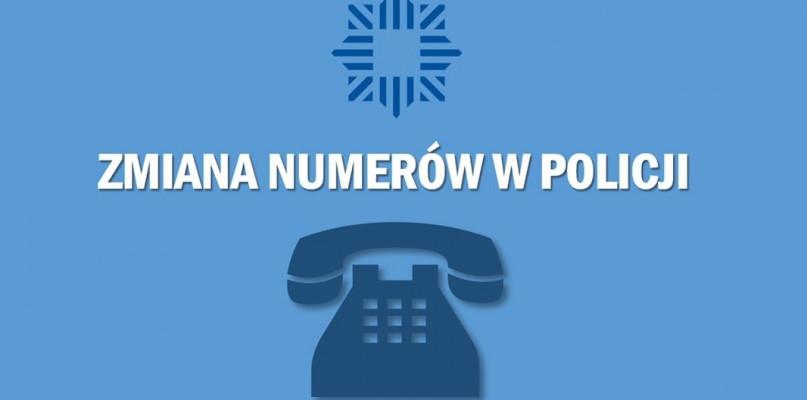 Zmieniły się numery telefonów sokołowskiej policji
