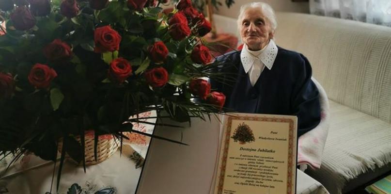 Pani Władysława świętowała jubileusz, którego doczekają nieliczni