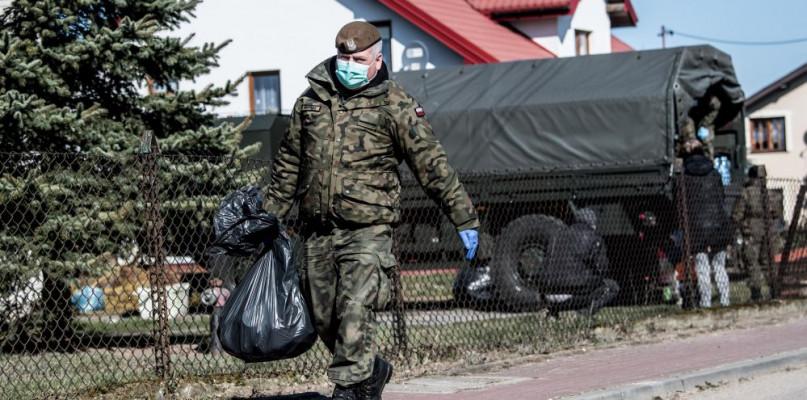 Terytorialsi wspierają służby medyczne naszego szpitala