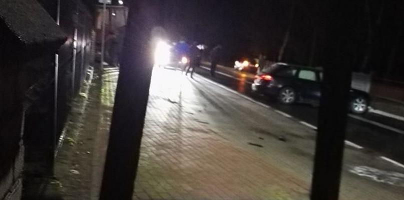 Opijał zakup audi, później skasował je na płocie w Kostkach