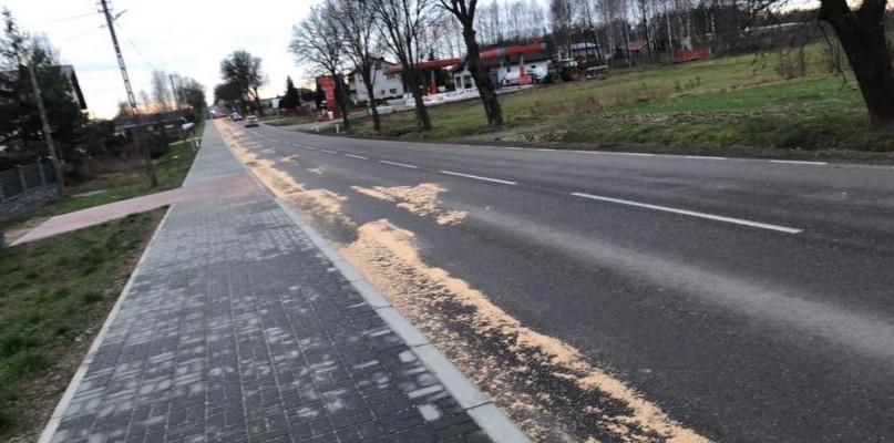 Czy choć trochę tego zboża dowiózł do celu?