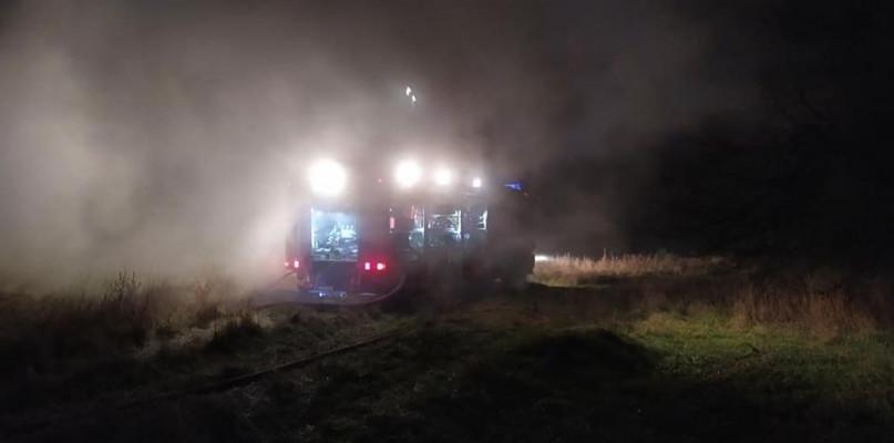 Podpalacz znów podłożył ogień w Krupach?