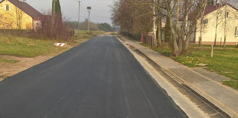 Dzięki rządowym dotacjom gmina Sterdyń wyremontowała dwie drogi