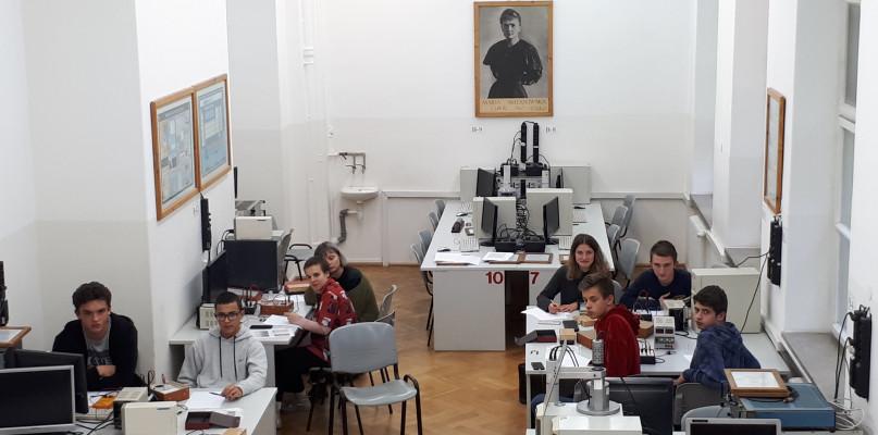 Sokołowscy licealiści pracują w ramach projektu MatFizChem