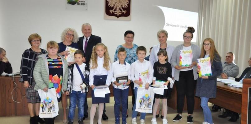 Uczniowie z gminy Repki nagrodzeni