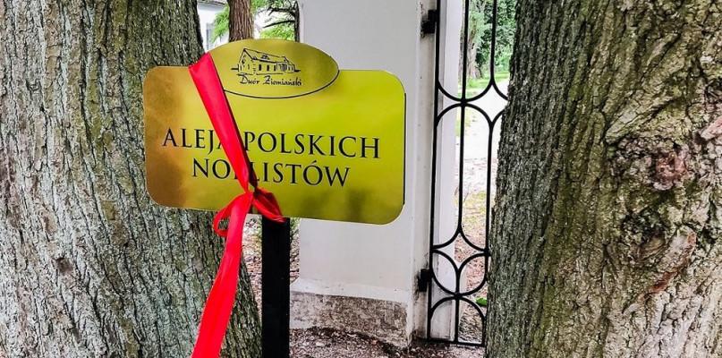 W Woli Suchożebrskiej powstała Aleja Polskich Noblistów