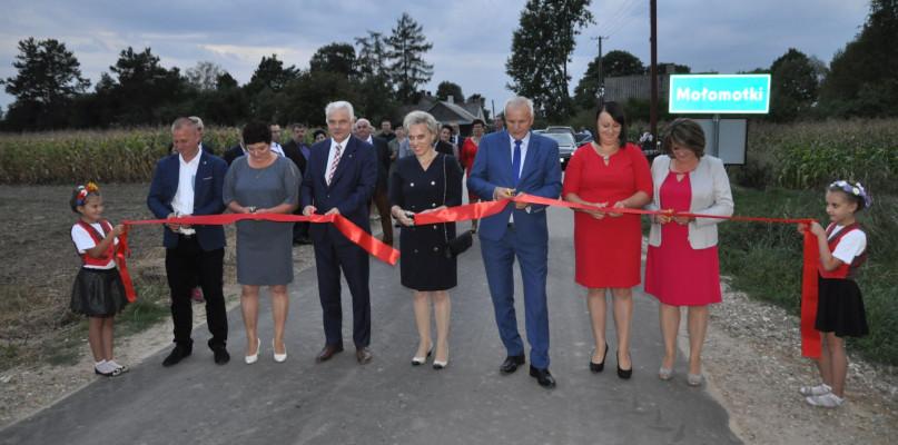 Droga gminna Gałki – Mołomotki uroczyście otwarta