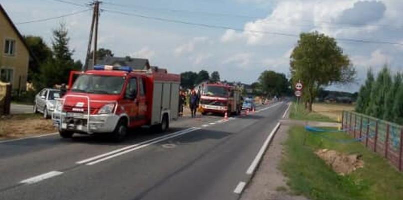 Wyjechała z podporządkowanej, doszło do zderzenia