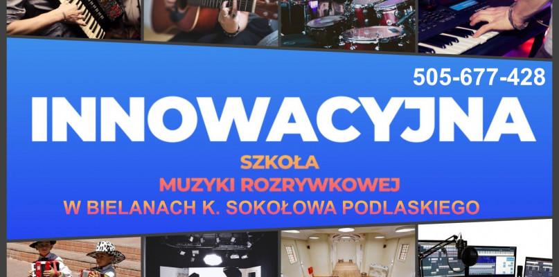 Zapisy do Innowacyjnej Szkoły Muzyki Rozrywkowej w Bielanach na rok 2019/2020