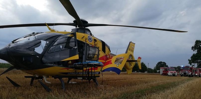 Tragedia podczas żniw. 41-latek zginął pod kołami przyczepy.