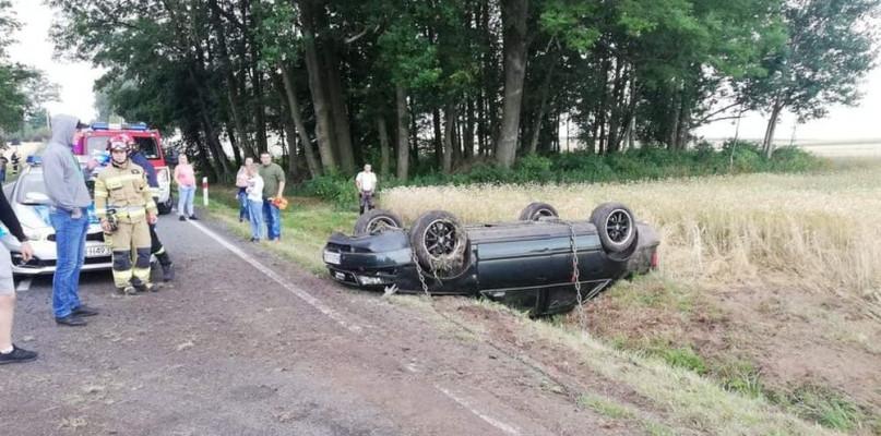 Kierowca audi jechał za szybko, tak to się skończyło