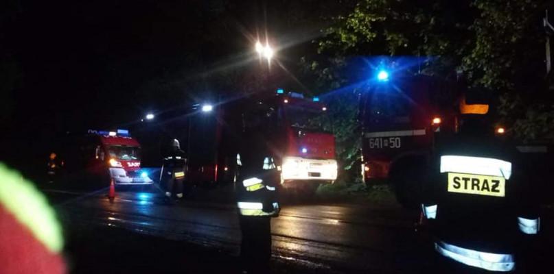 Kierowca ciągnika nie ustąpił pierwszeństwa