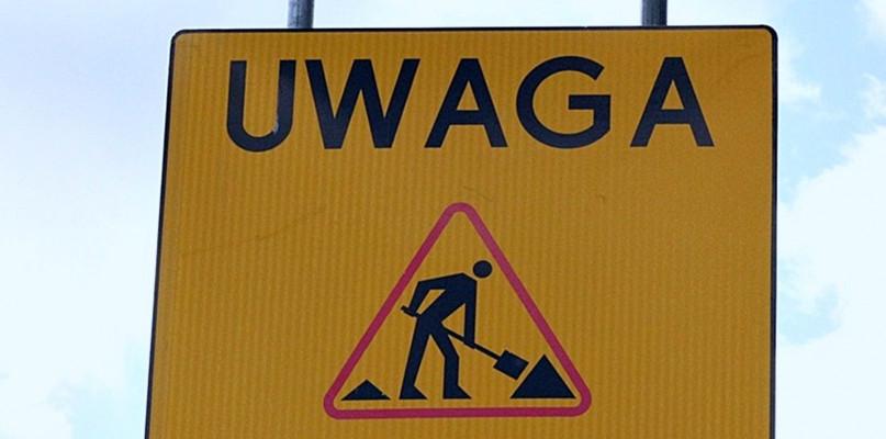 Informacja o utrudnieniach w ruchu drogowym