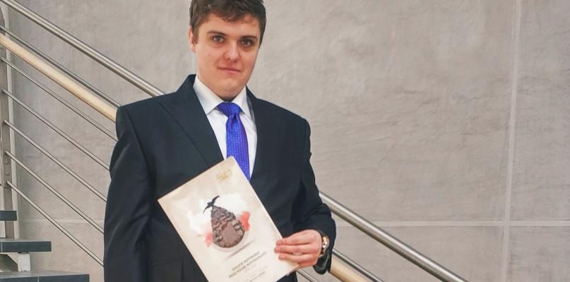 Krzysztof Kwiecień wyróżniony w ogólnopolskim konkursie