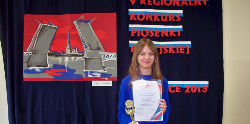 Paulina Kaniuk laureatką konkursu piosenki rosyjskiej
