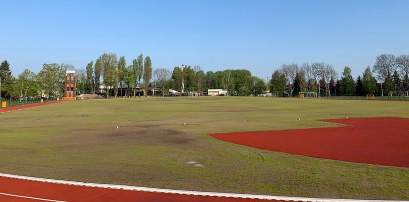 Stadion na Lipowej: trawa już rośnie