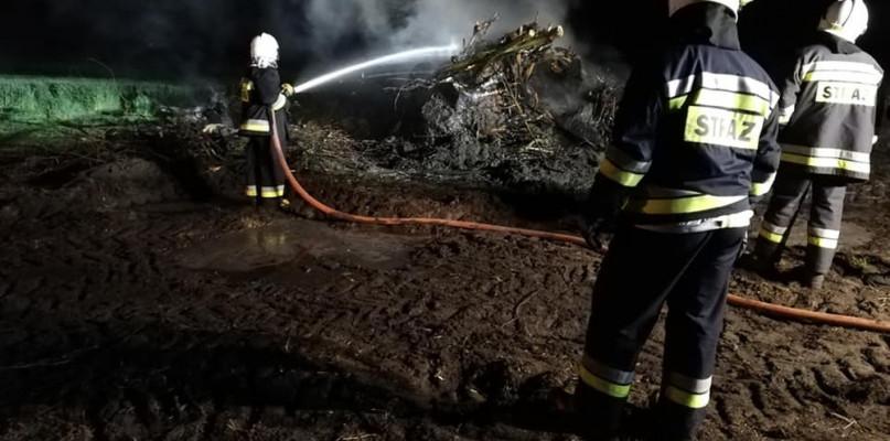 Nocna akcja strażaków w Patrykozach