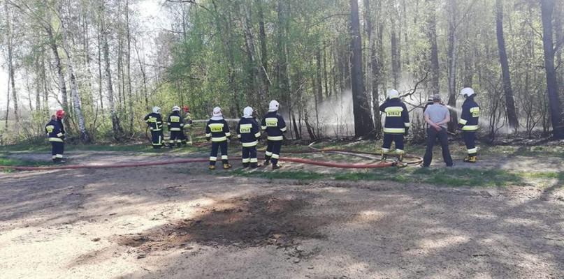 Szybka akcja pozwoliła zapobiec dużemu pożarowi