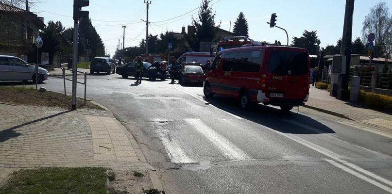 Kierująca mercedesem nie ustąpiła pierwszeństwa