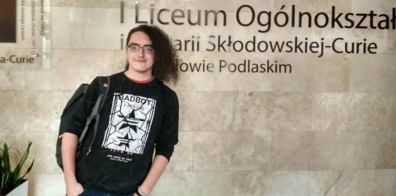 Sukces Kacpra Chomki w ogólnopolskim konkursie